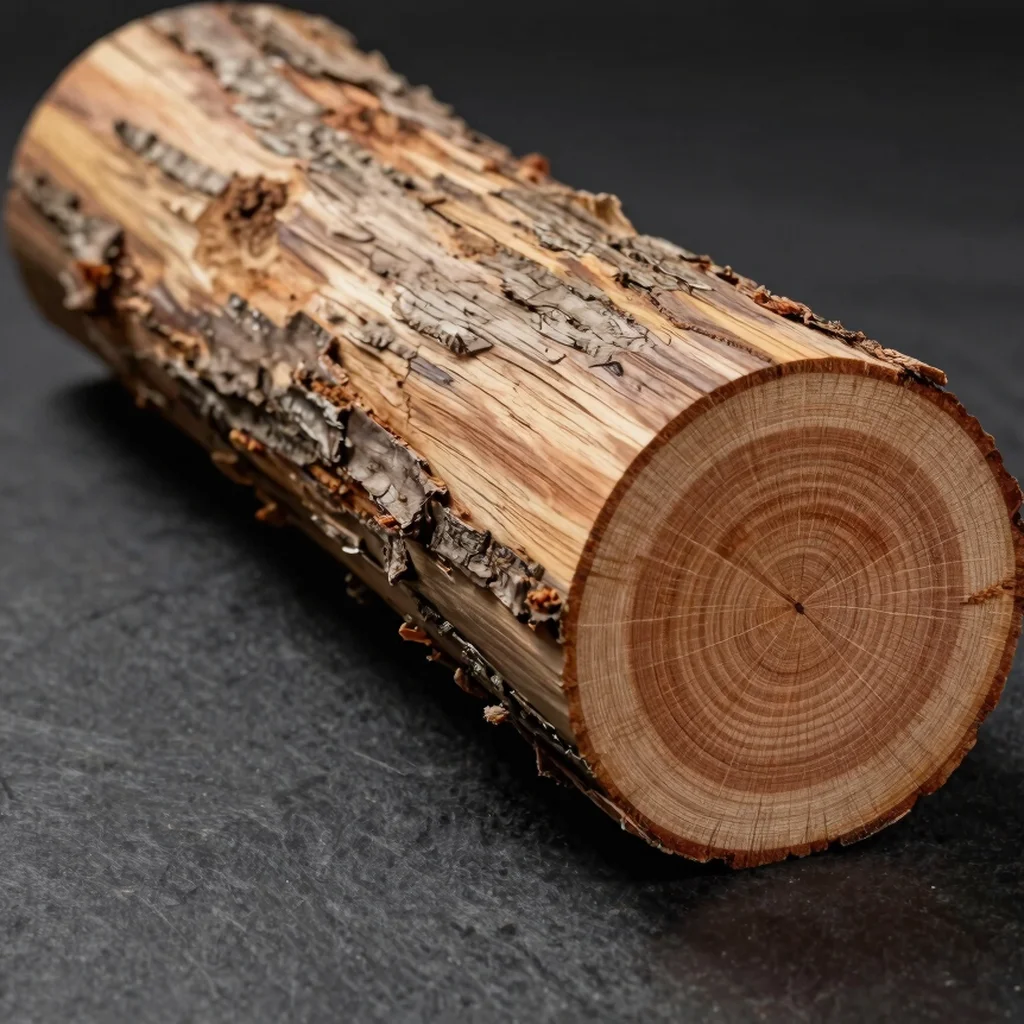 Central Indian Teak Wood Log