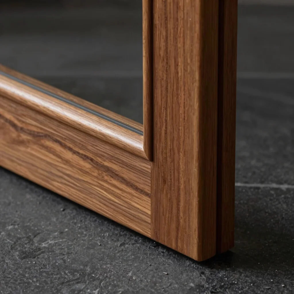 Precision-Milled Teak Door Frame